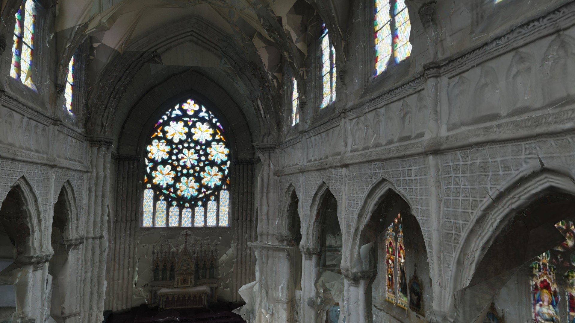 Inside Cathedral St Josephs Dunedin