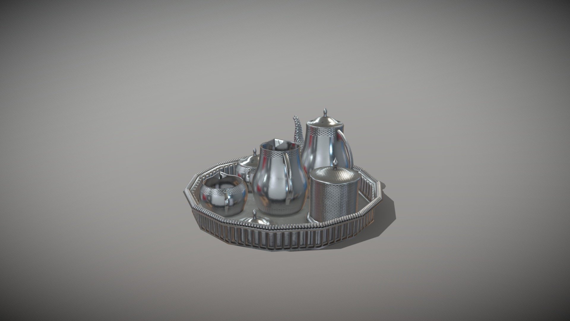 Silverware Tea Set