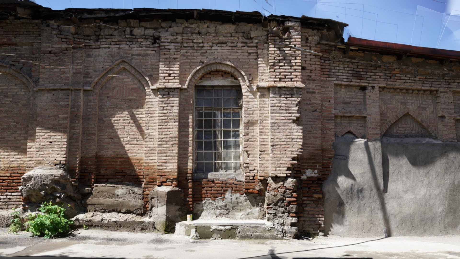 A Facade in Yerevan's Kond District
