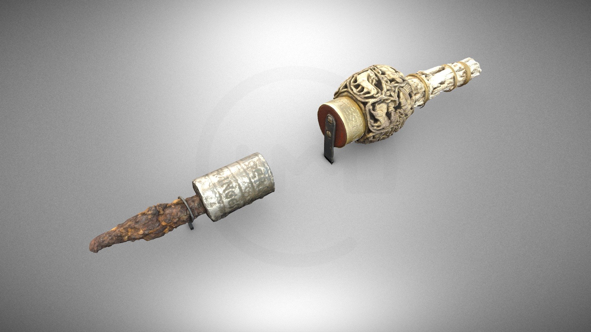 Parts of a Crosier