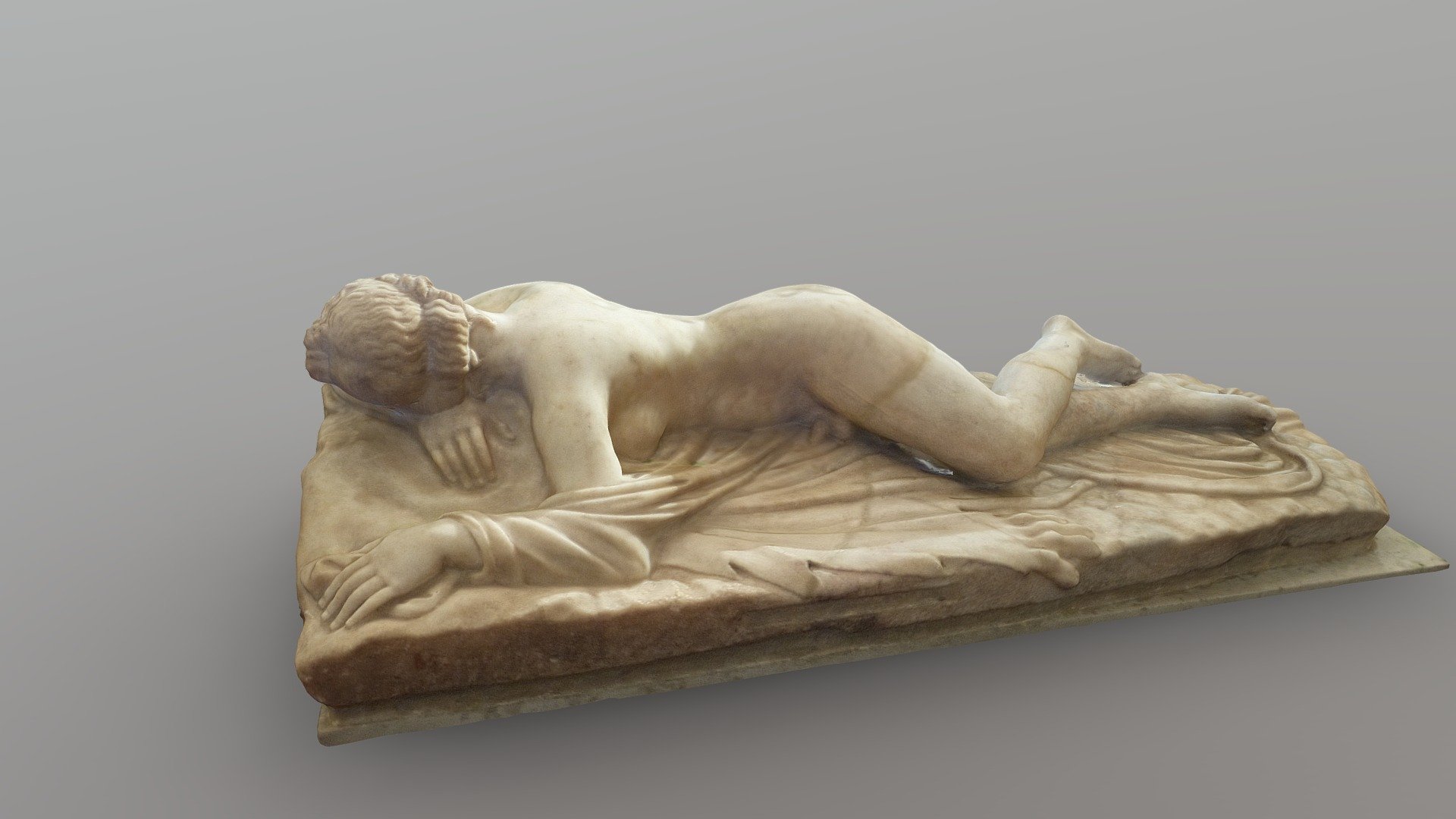 Sleeping Hermaphroditus / Ermafrodito dormiente