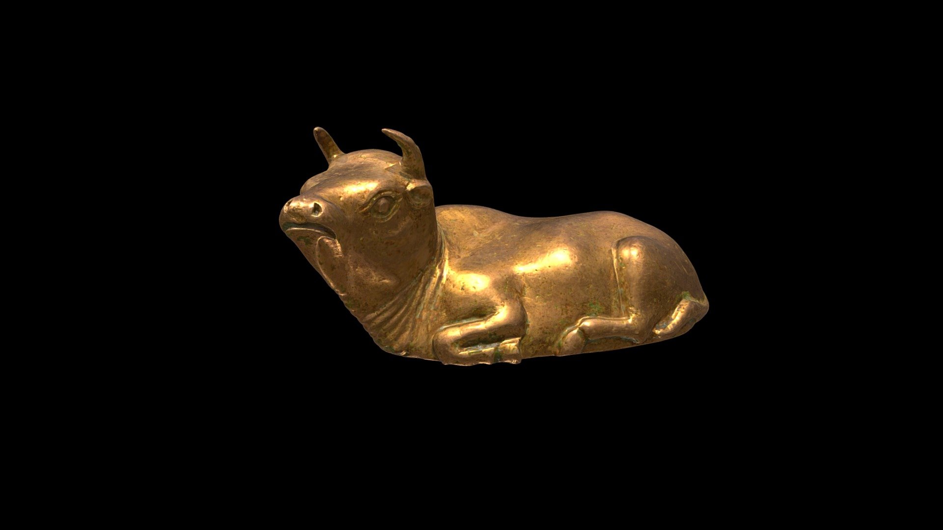 1985.74 Recumbent Bull