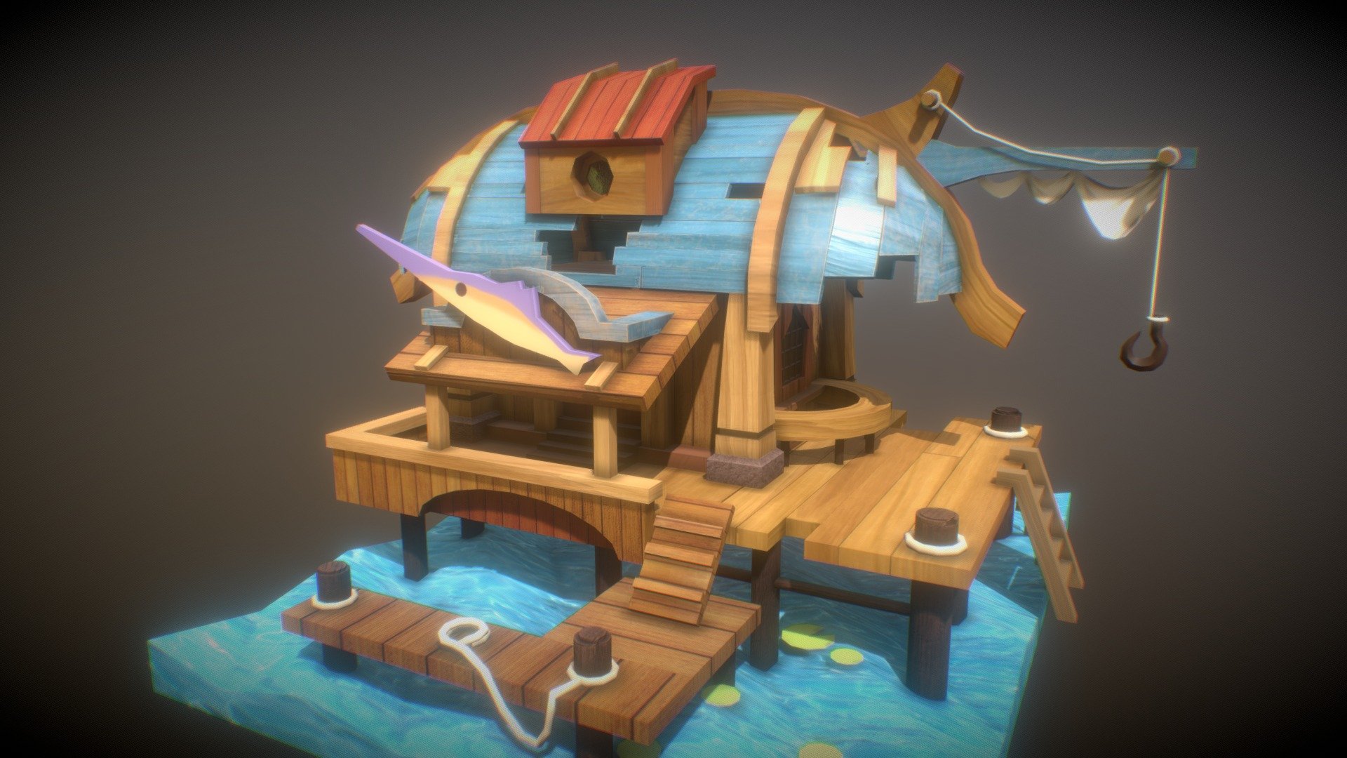 Angler's house