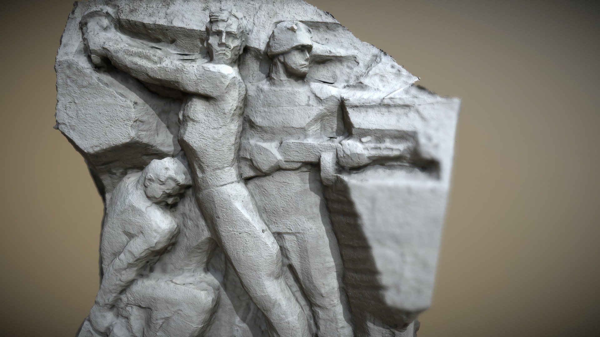 Monument in honor of world war two