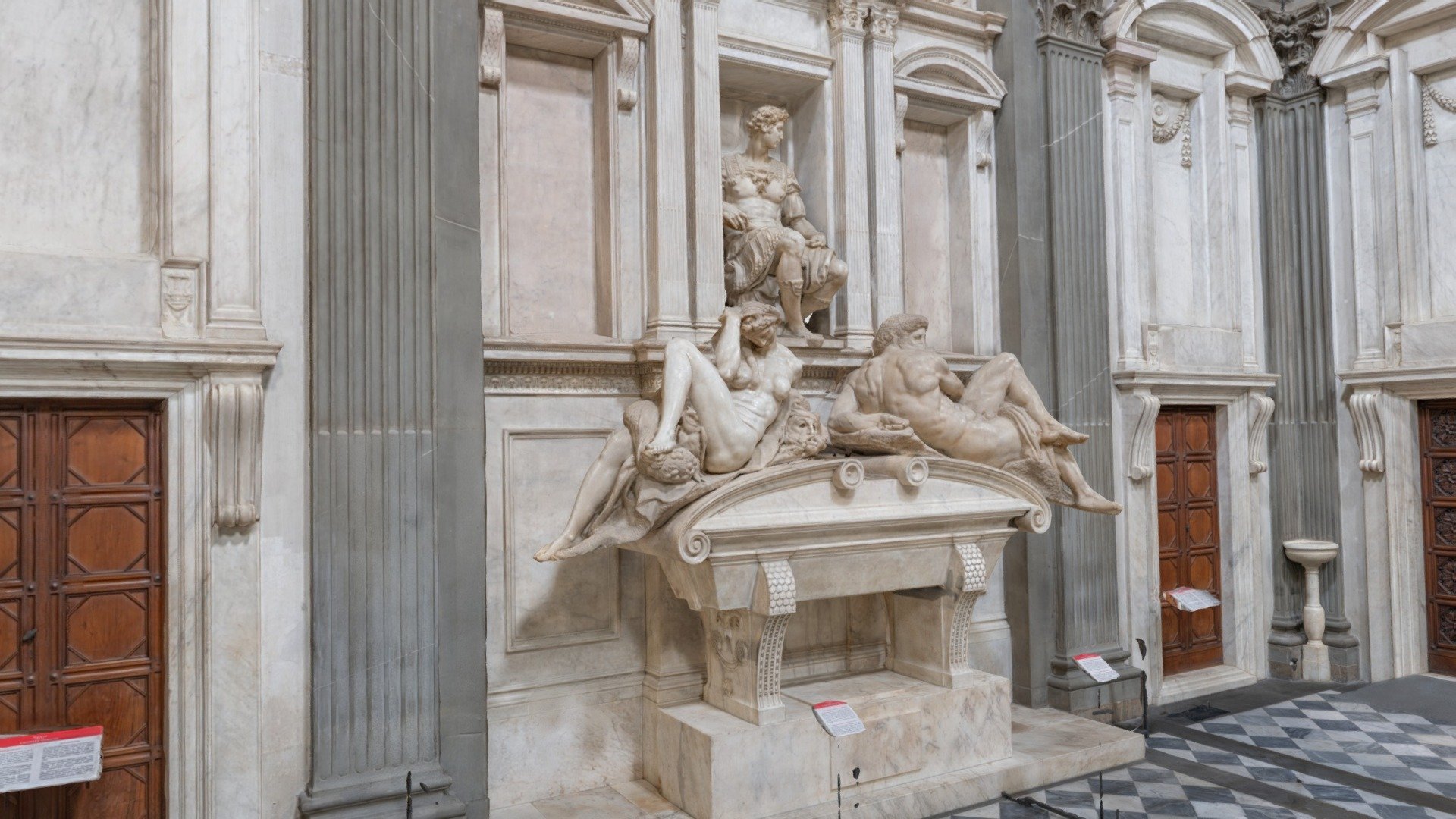 Michelangelo, New Sacristy (Medici Chapel)