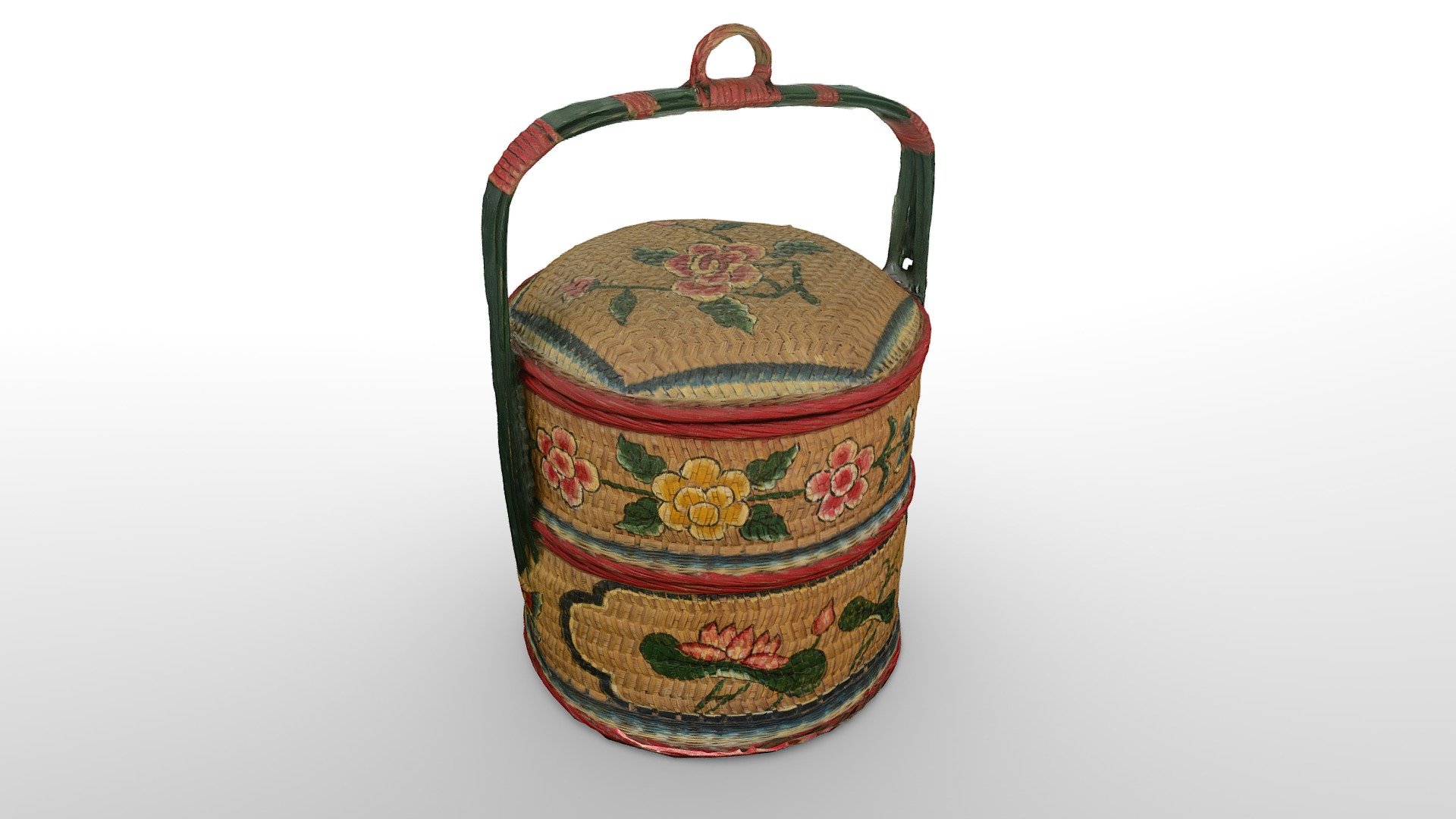 #1 Chinese Wedding Basket (2 Tier)