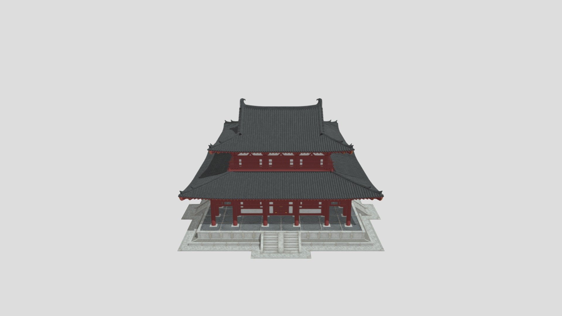 Cross-Shaped Building Site, Temple Site V01