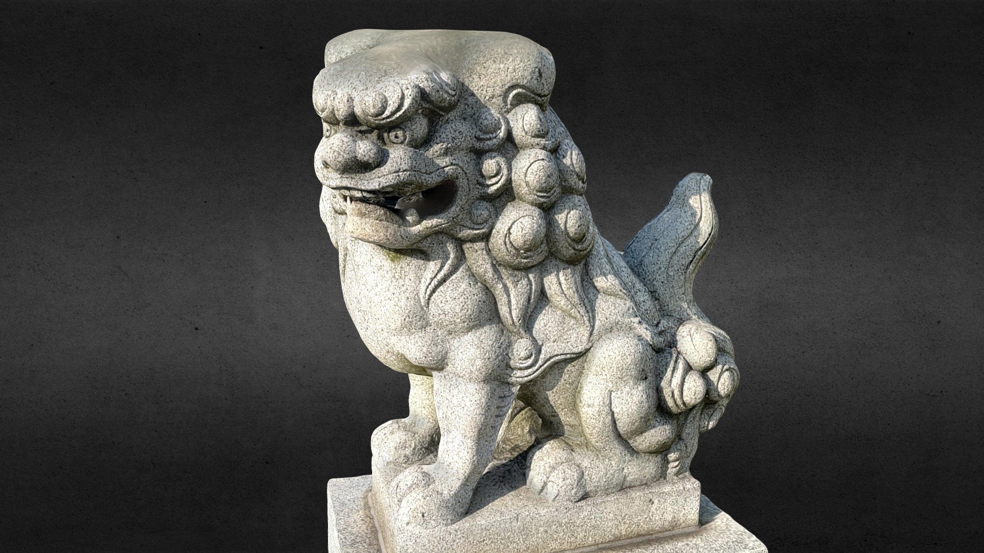 Komainu scans with iPhone12 Pro (Trnio)