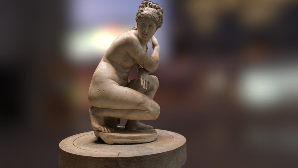 Aphrodite crouching at her bath - British museum