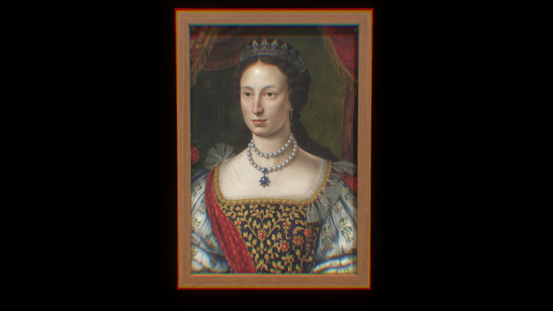 Peeking 16th Century Painting (animated)