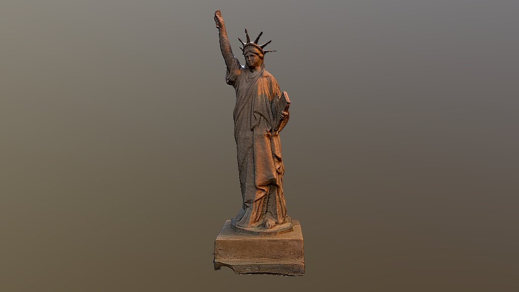 Concrete Statue of Liberty