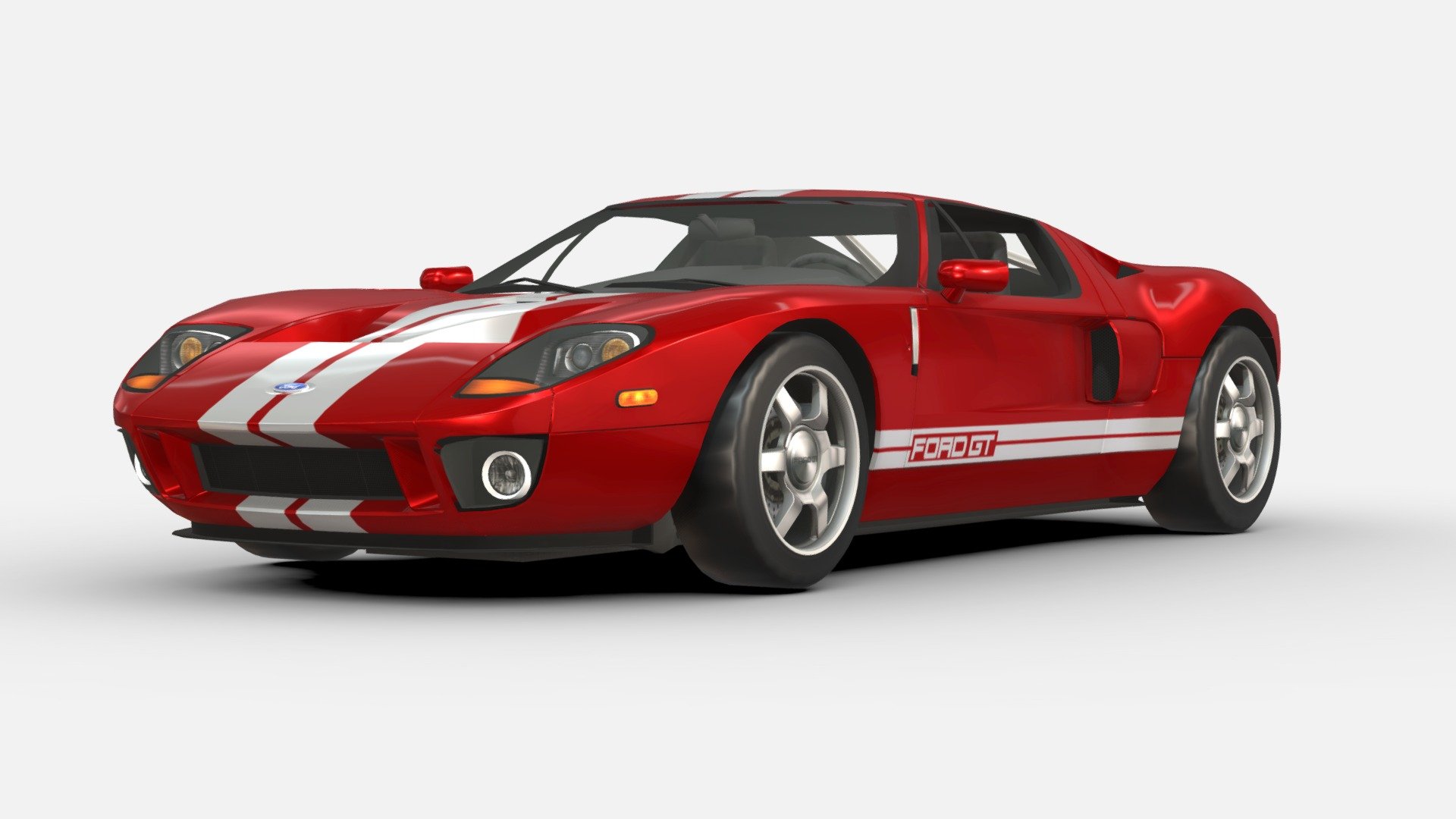 3d model Supercar GT