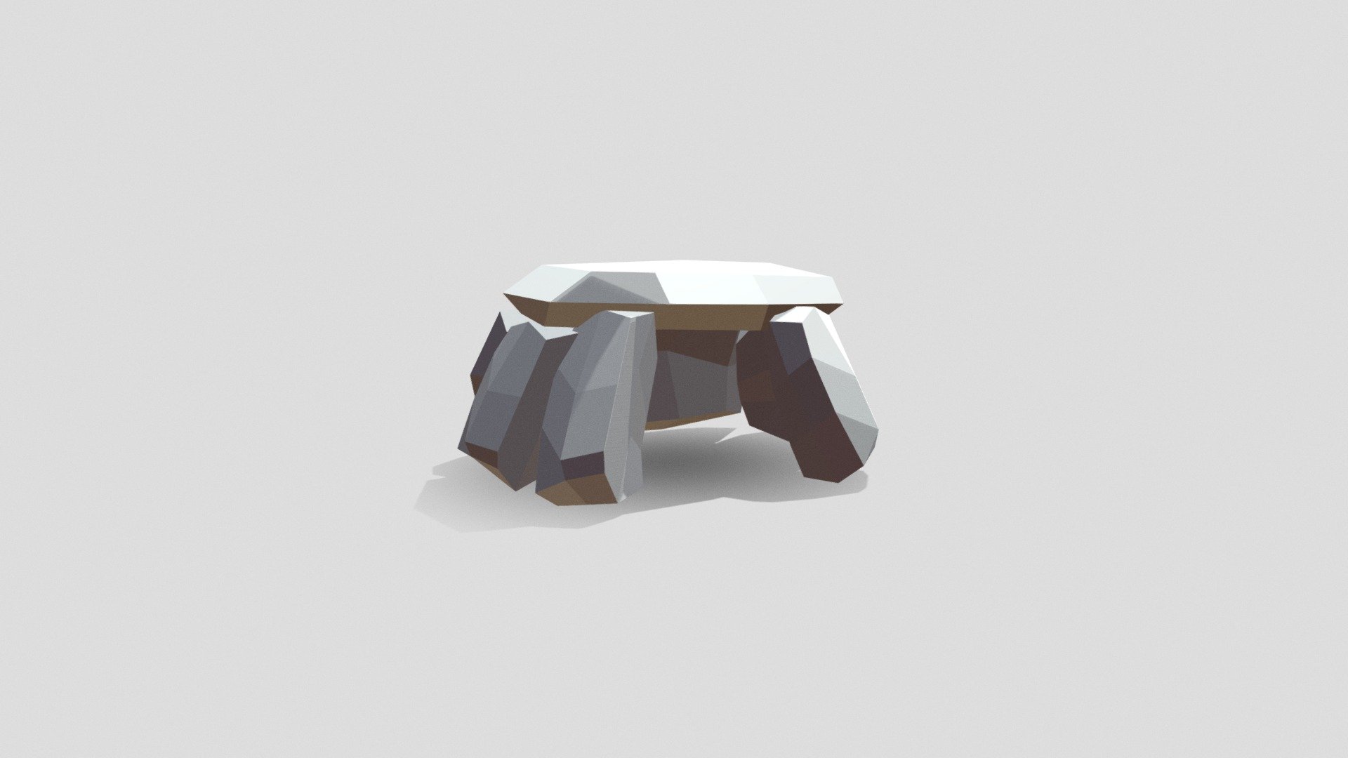 Low Poly Rock Cave
