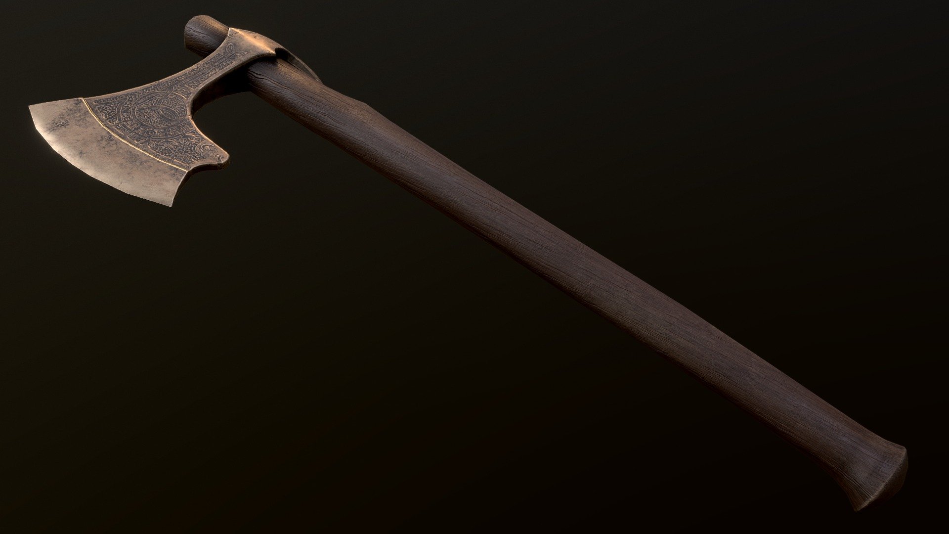 Slavic battle ax