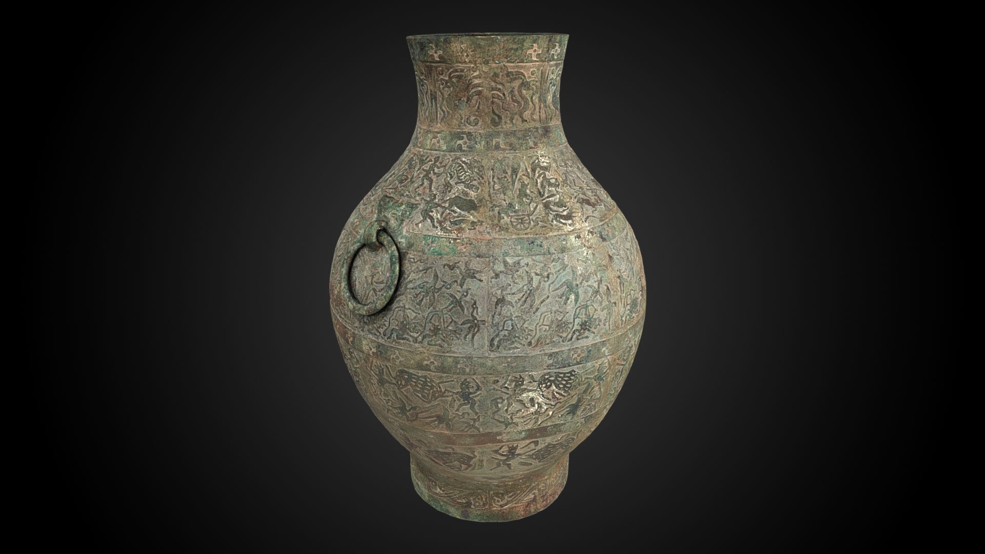 Hu wine vessel, 5th C BCE