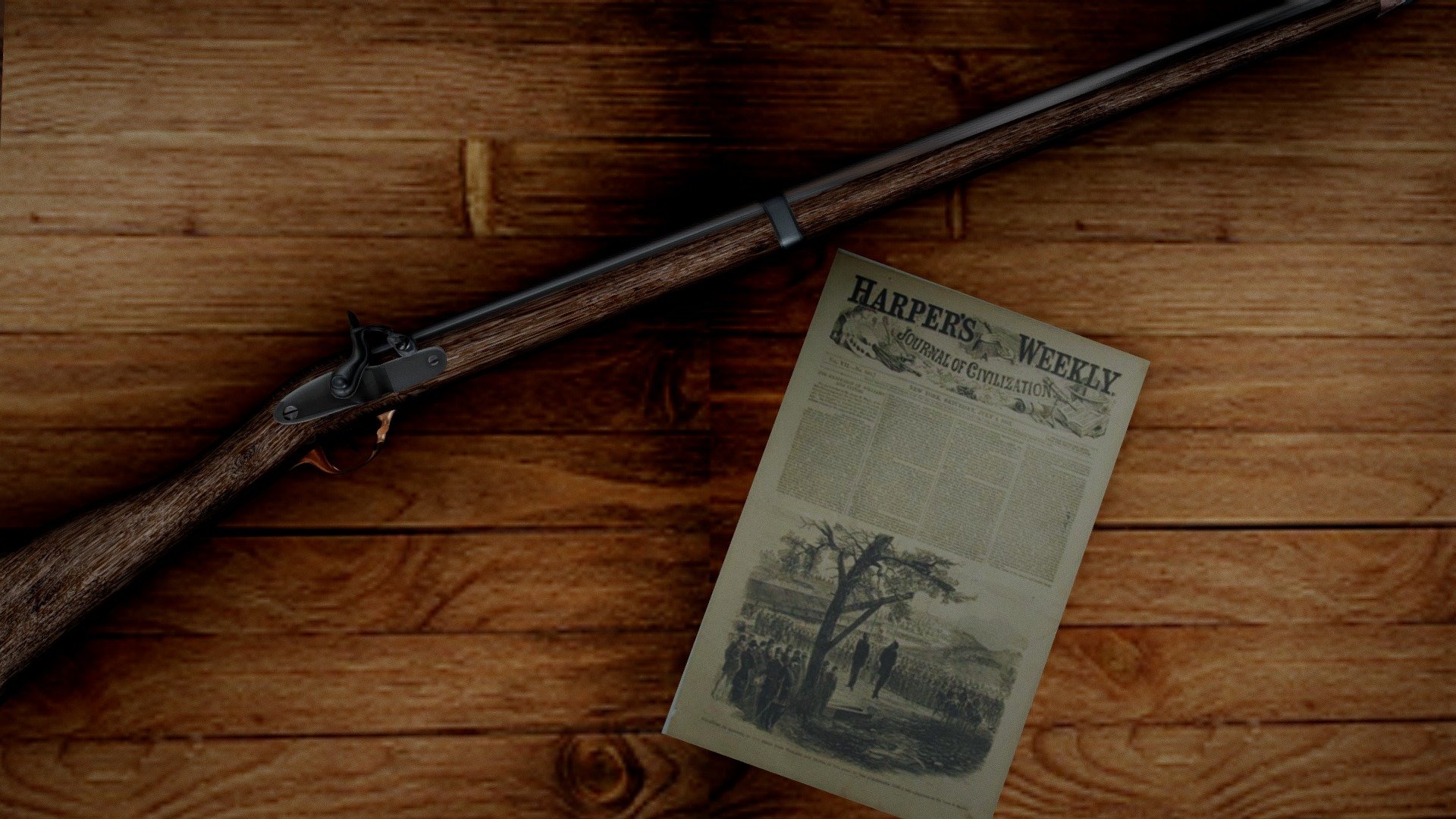 Civil War Scene
