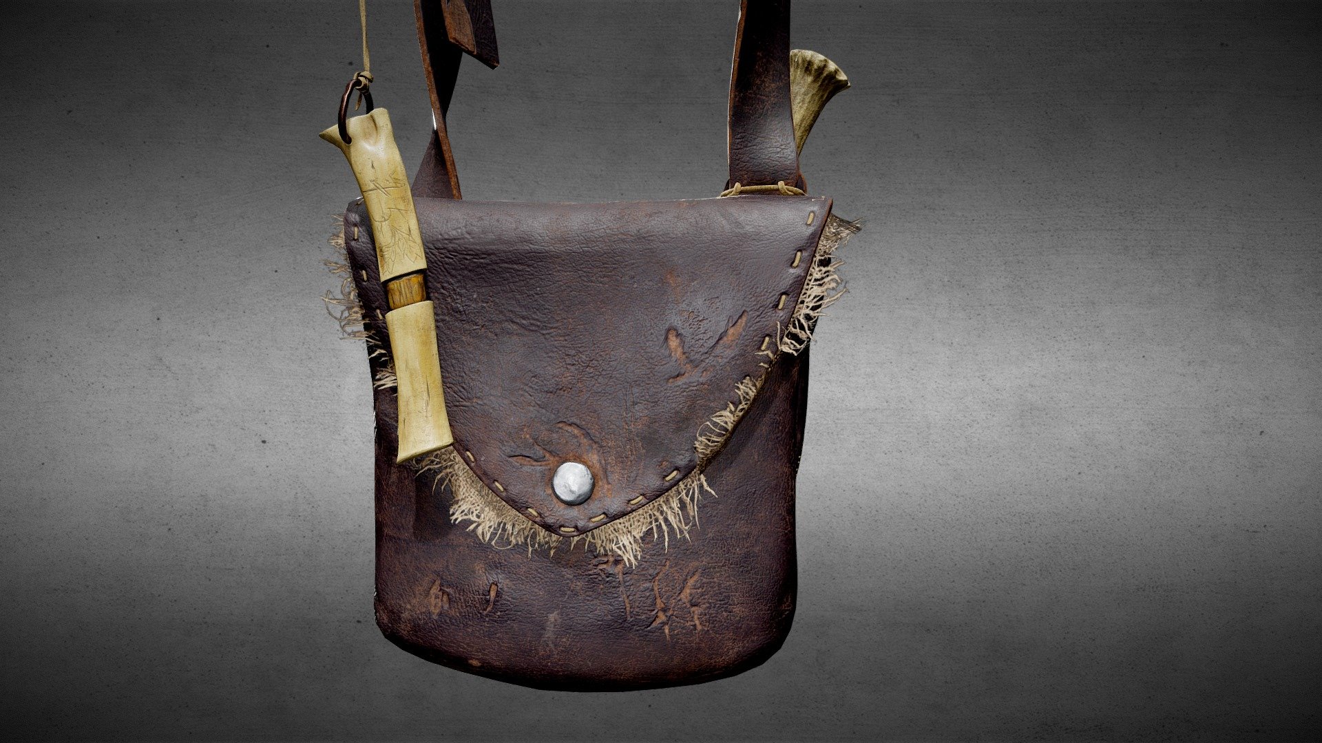 Leather Medieval bag