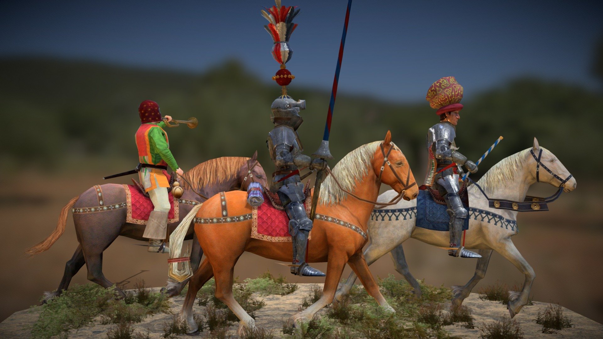 Italian Condottiere (Bracceschi)