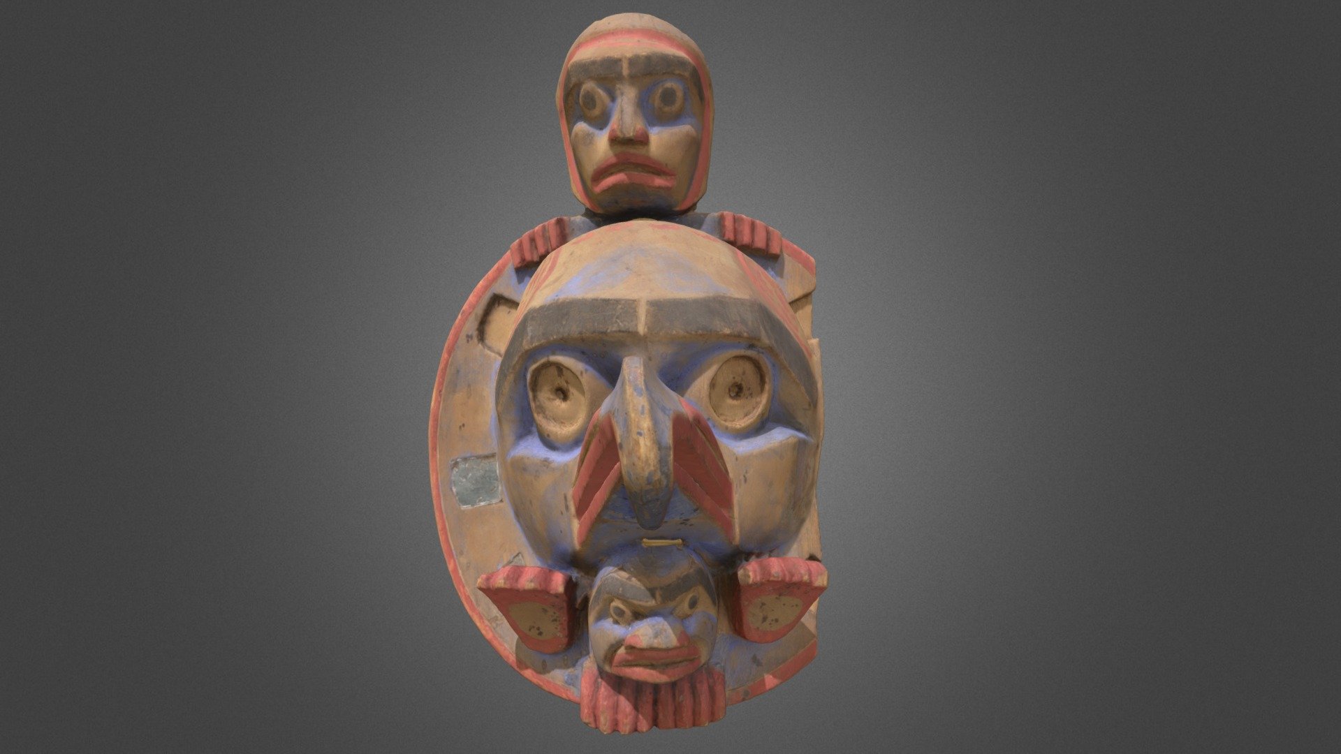 Pannmask, frontlet