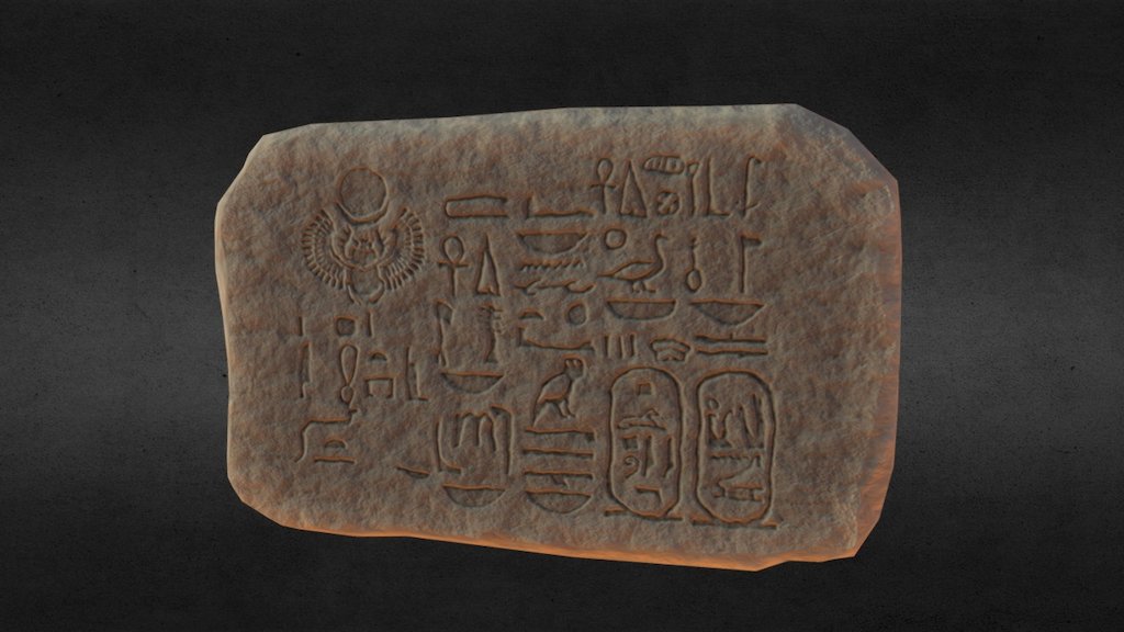 Egyptian Hieroglyphics Stone _ 3Daily 2017