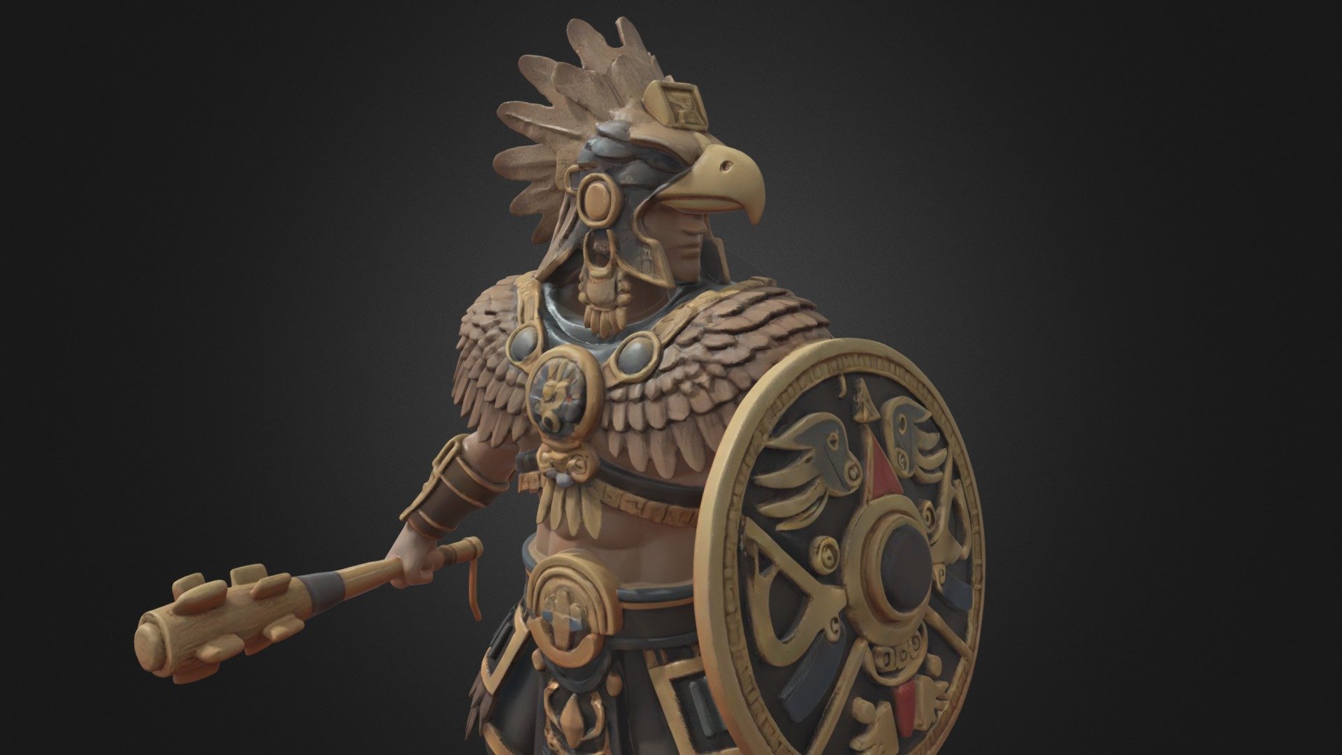 Aztec Eagle Knight