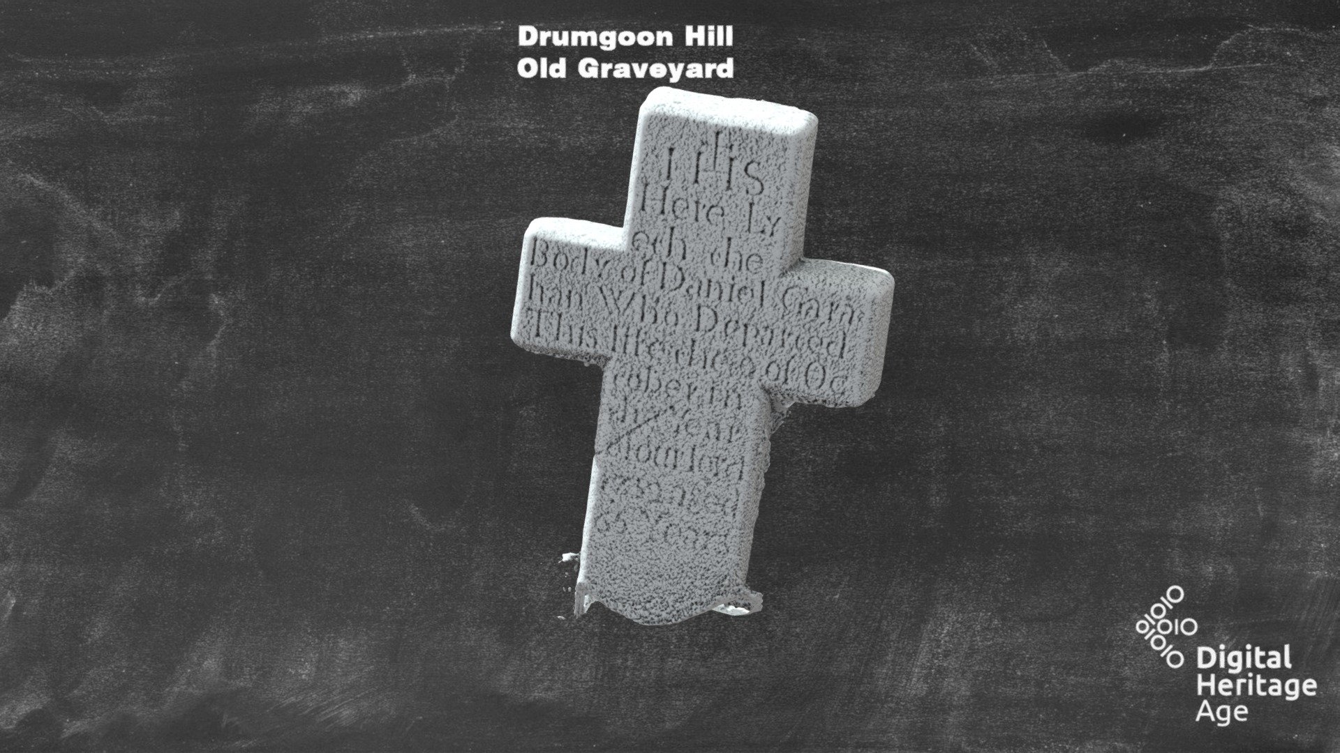 Drumgoon Hill - Old Graveyard Headstone 474
