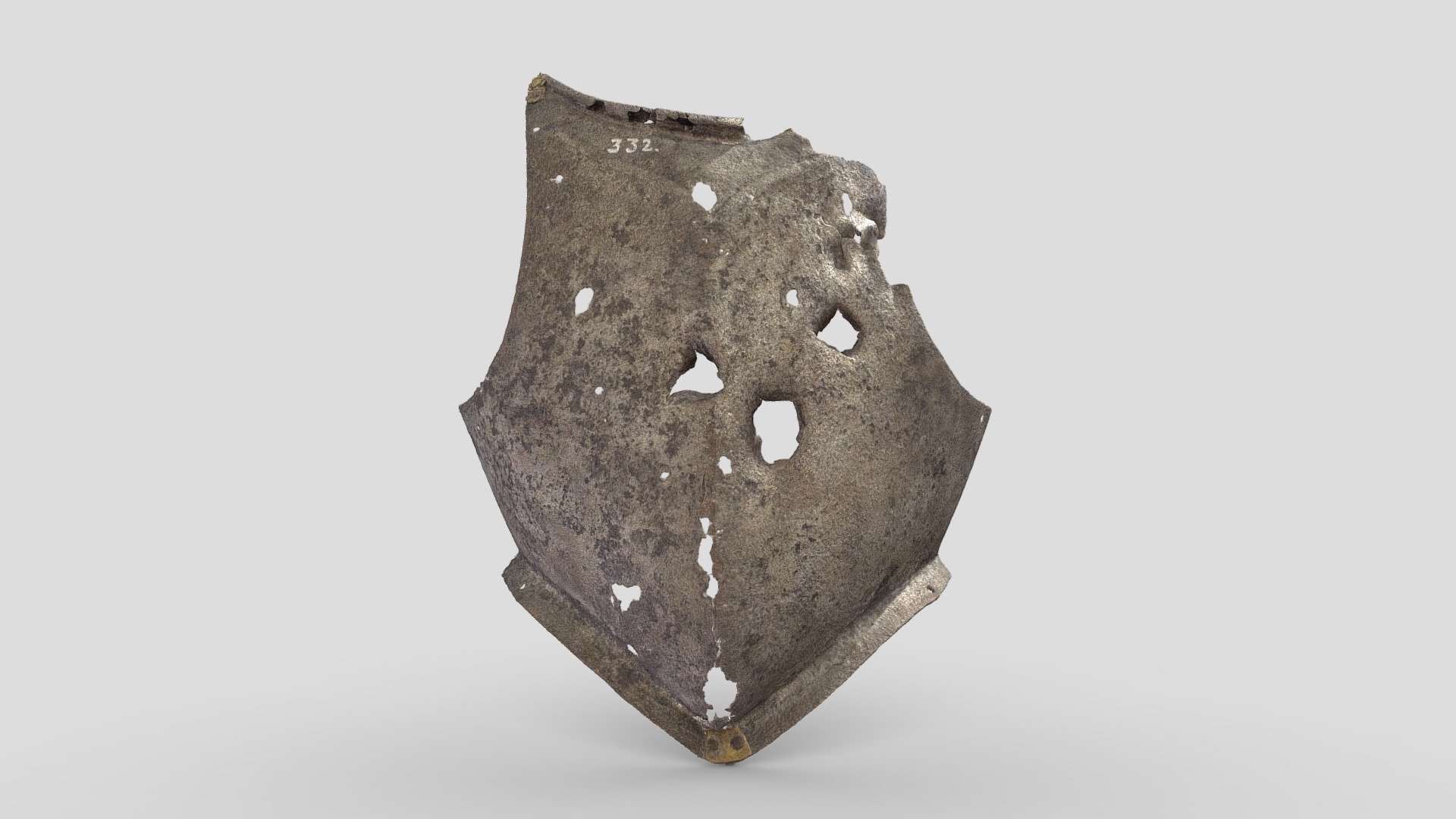 Borstkuras | breastplate, cuirass (ca 1550-1600)