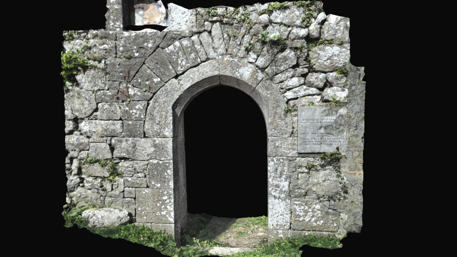 New Church (LI032-024001-) Door Lough Gur
