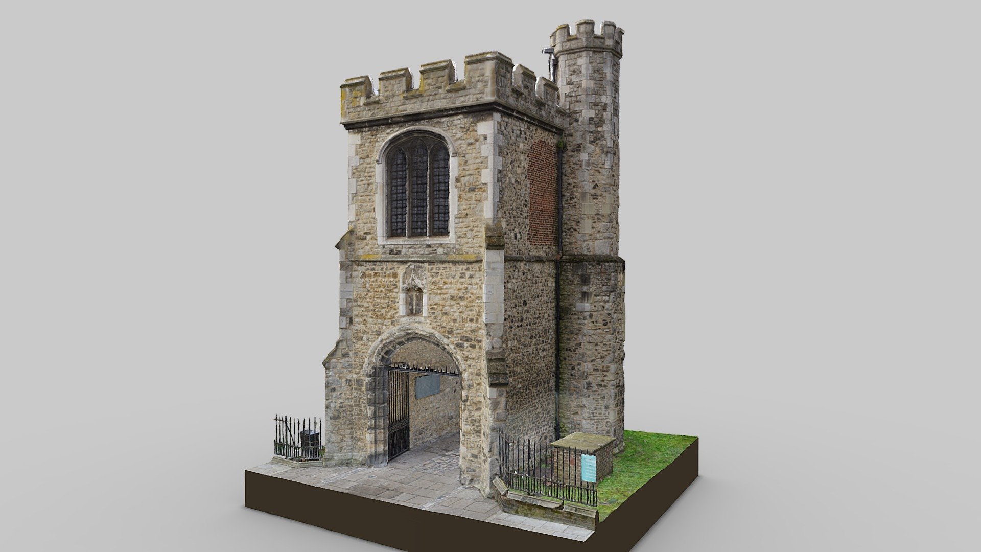 Barking Abbey Gate