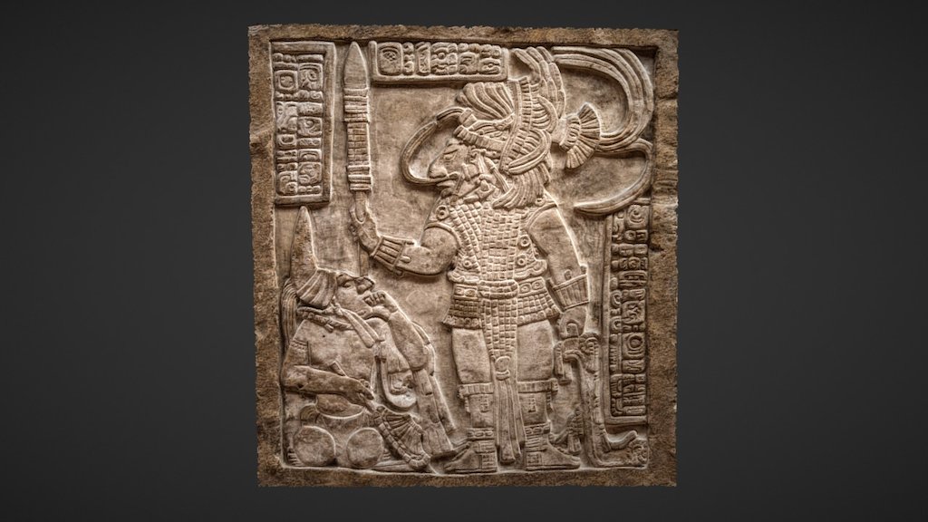 Lintel 16 of Yaxchilán Structure 21