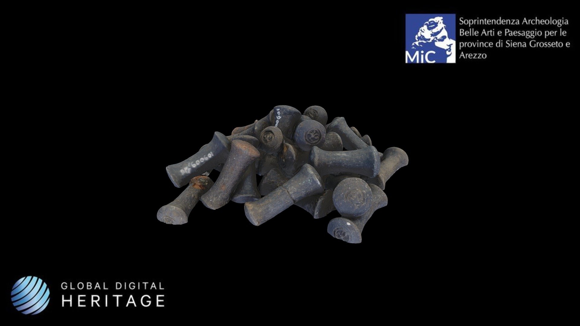 Etruscan loom weights