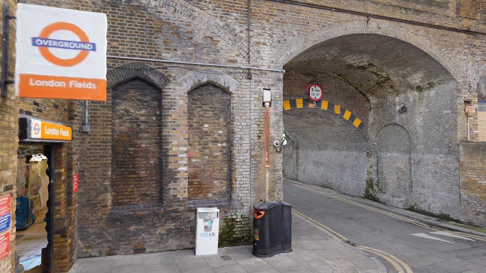 London Fields Station Arch