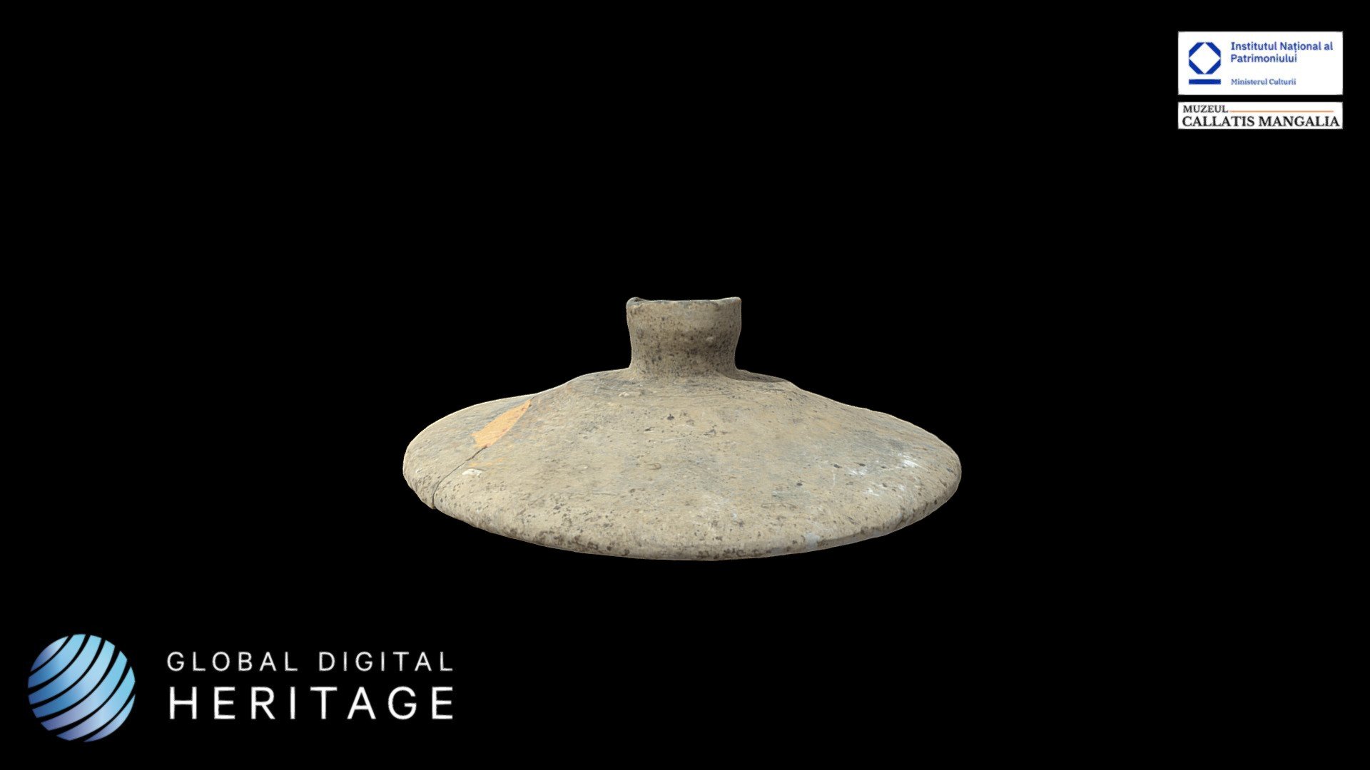 Ceramic lid (pyxis)