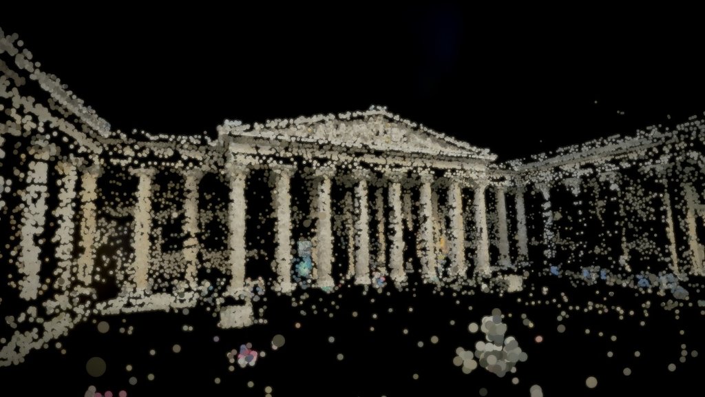 South Entrance, British Museum [point cloud]
