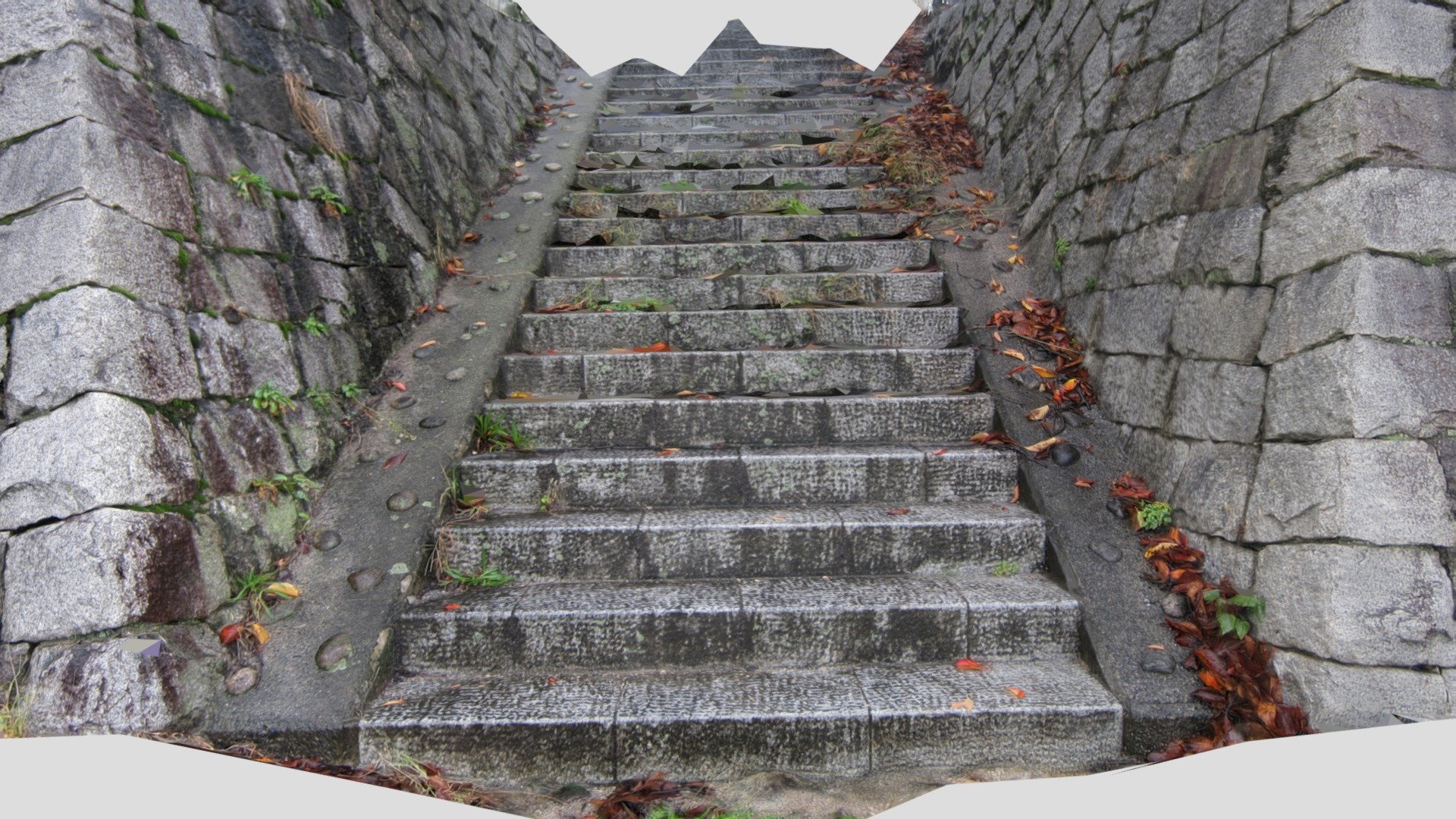 石階段