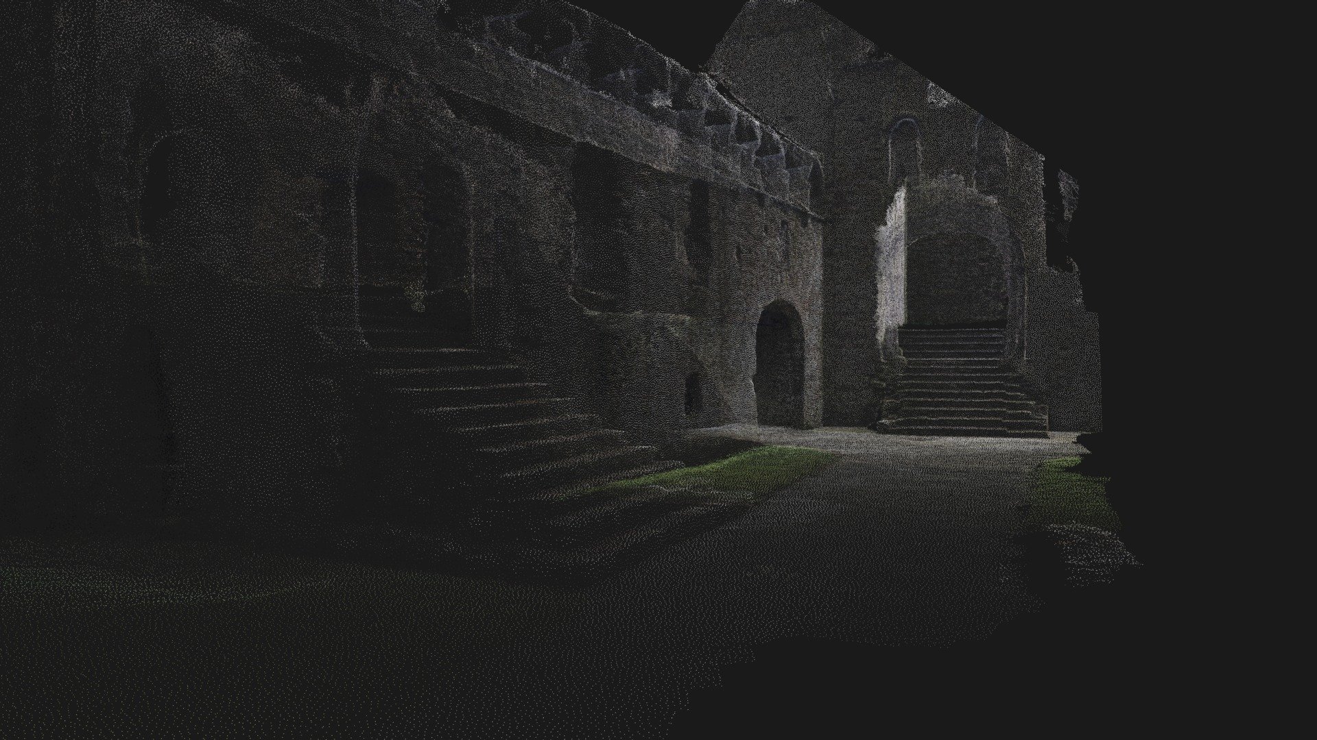 St Davids Bishops Palace staircase