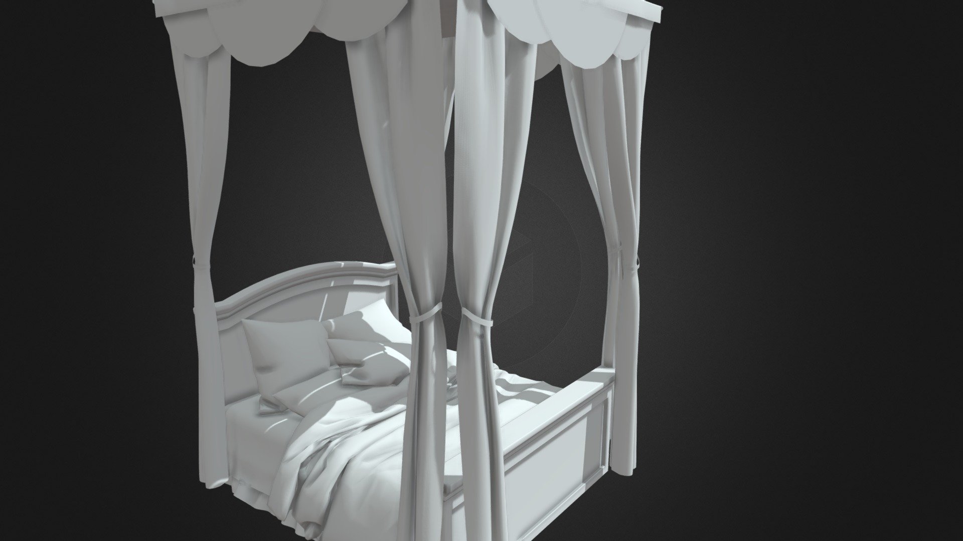 Victorian Era Bed