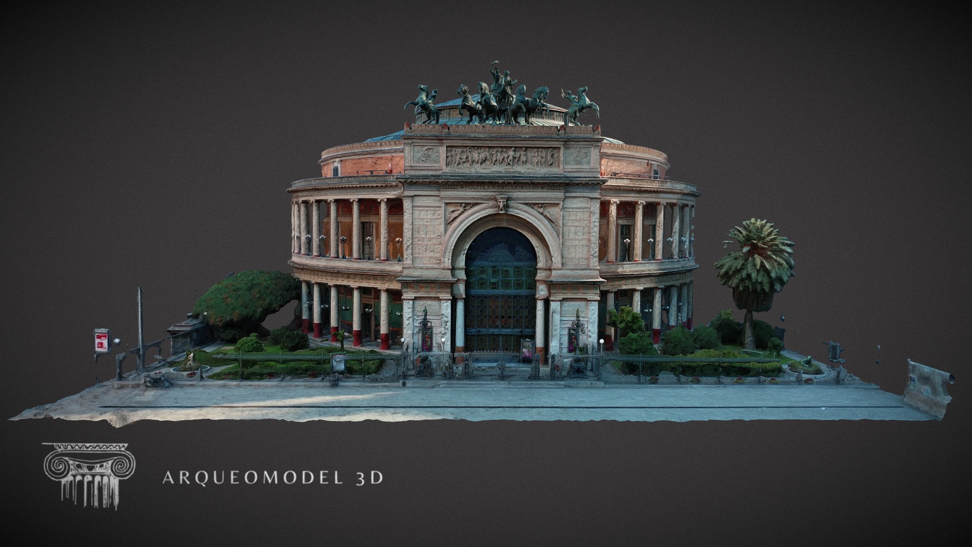 Entrada Teatro Politeama Garibaldi | PALERMO