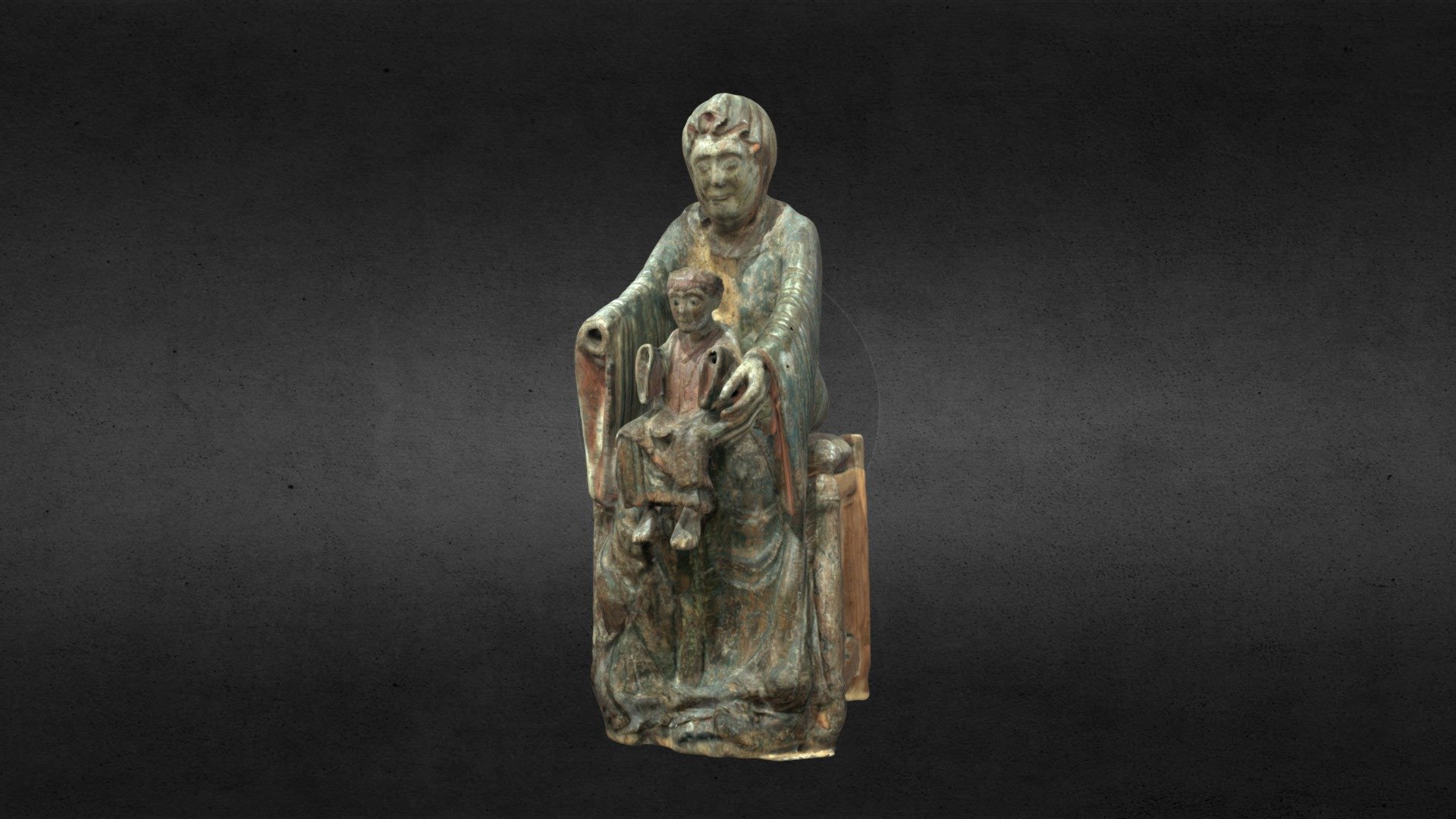 Figure Sculpture (Sedes Sapentia)