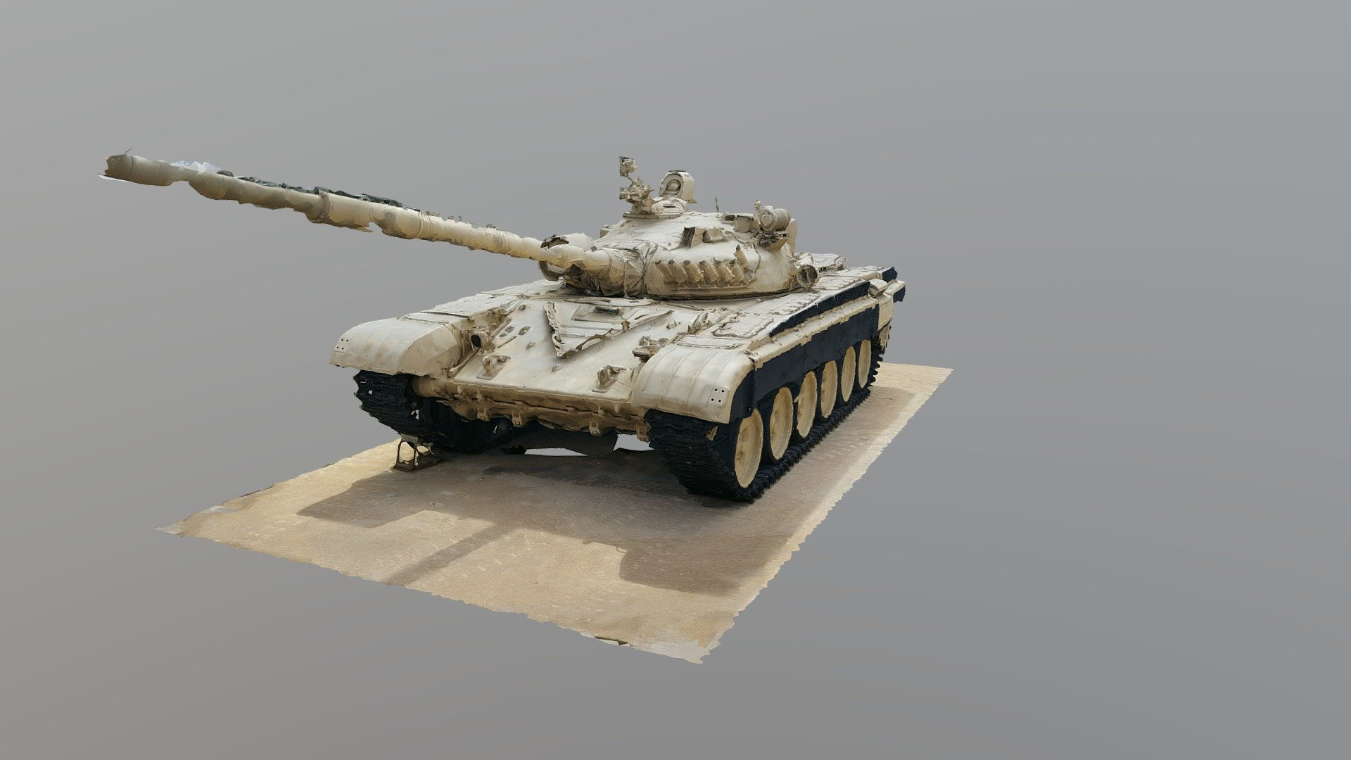 T-72 Raw Scan from Fort Hood Museum
