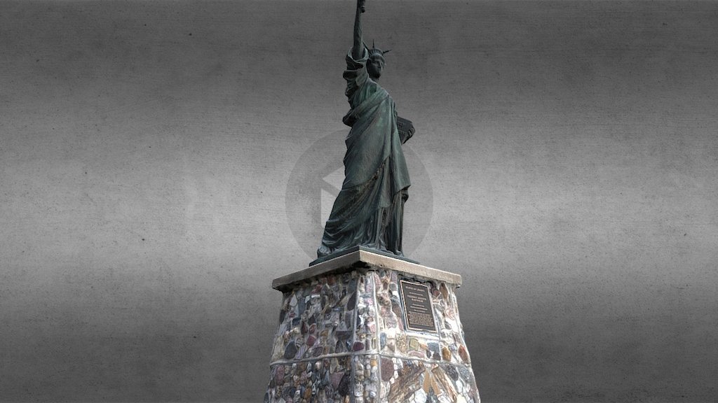 Bronze replica Statue of Liberty