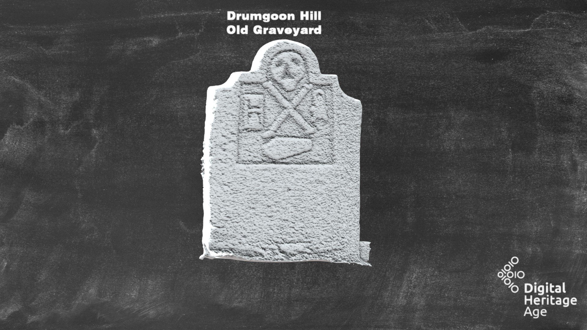 Drumgoon Hill - Old Graveyard Headstone 453