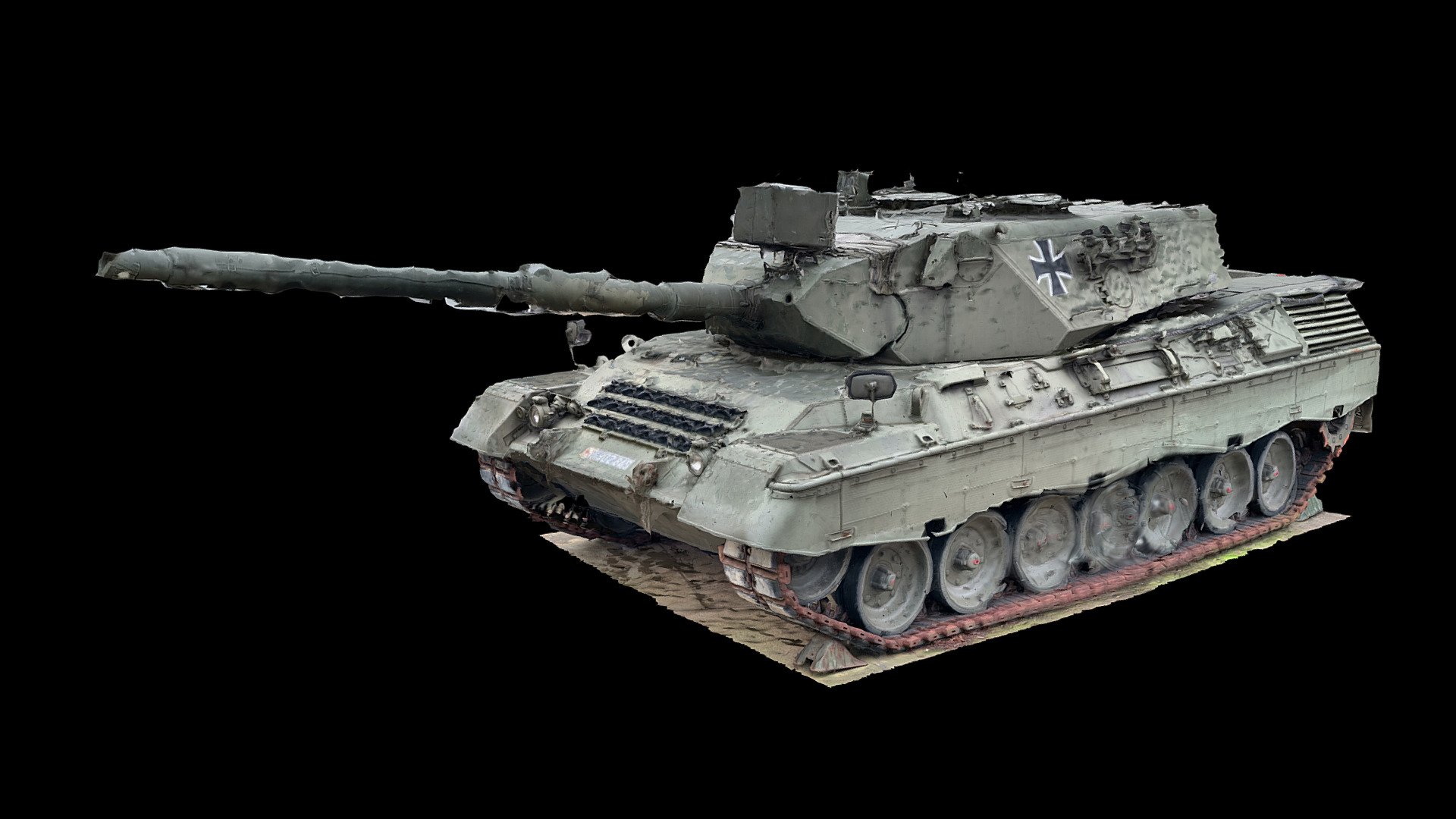 Leopard 1A4 [photogrammetry scan]