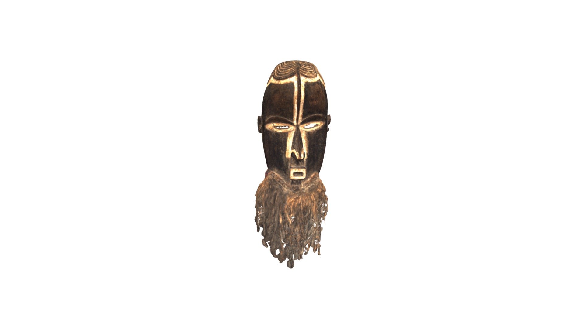Bete People Ceremonial Dance Mask