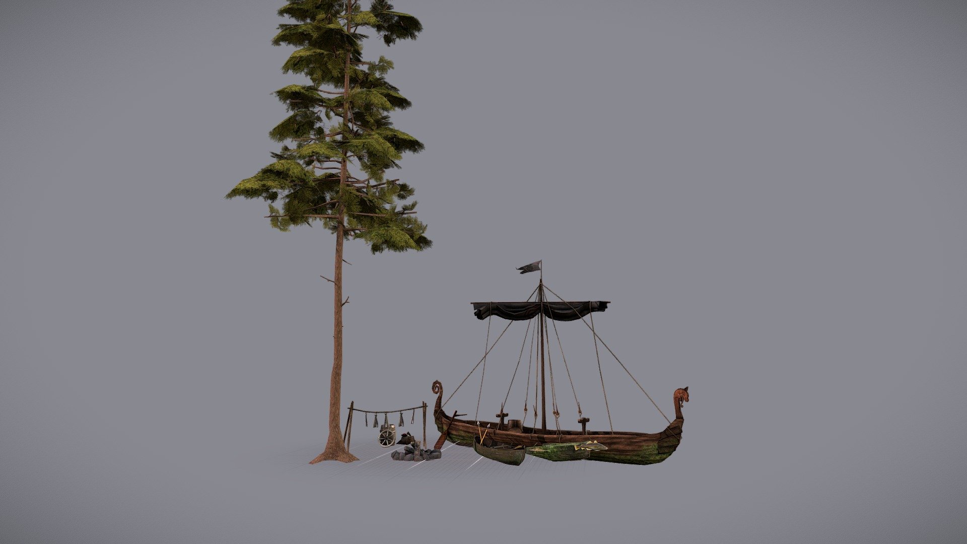 DAE 5 Finished props - By the ocean