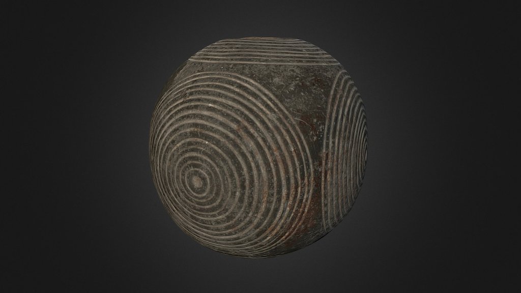 Carved Stone Ball, Hillhead, Orkney