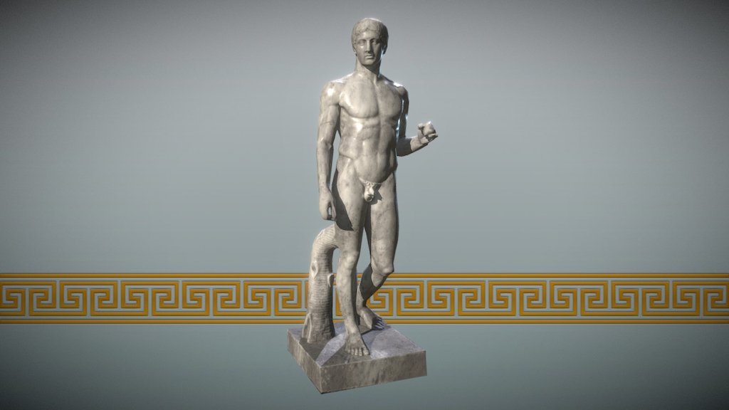 Spear Bearer - Low Poly