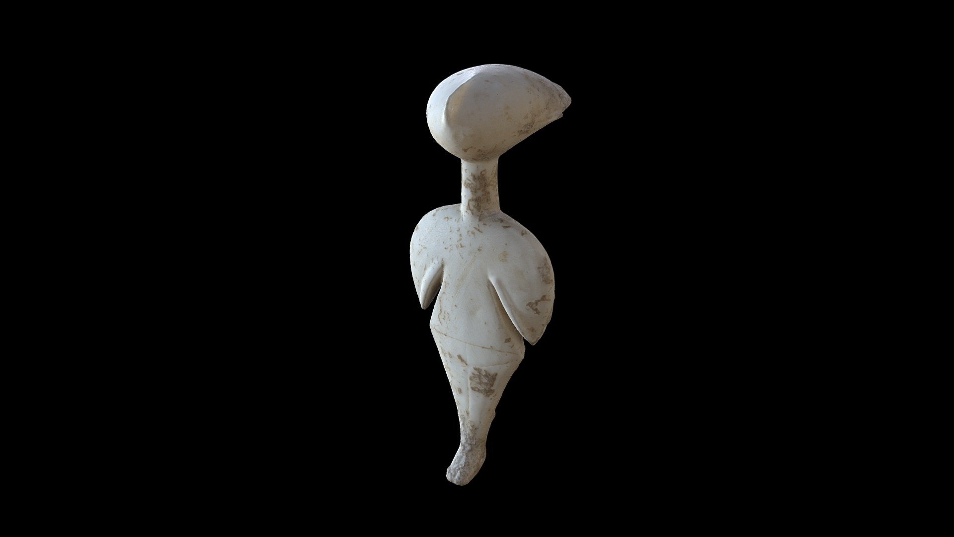 1993.165 Statuette of a Woman: "The Stargazer"