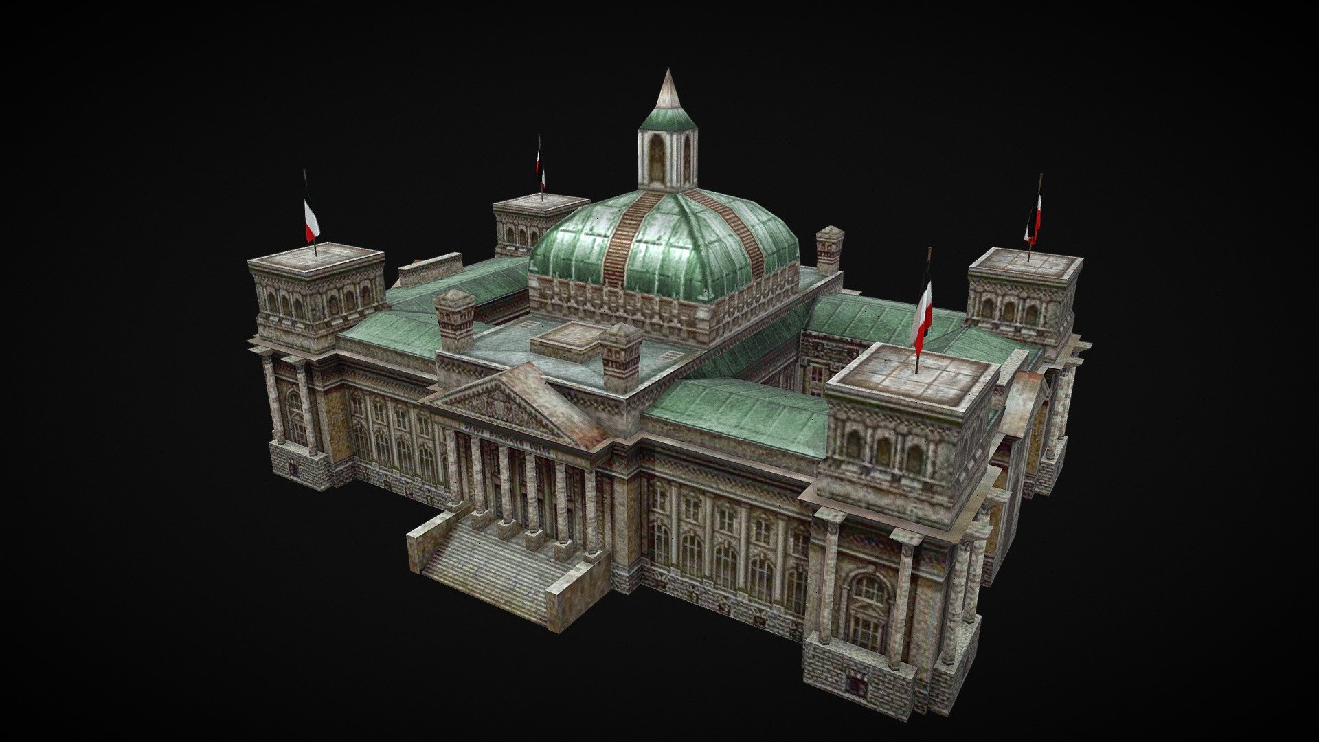 Reichstag (low poly)