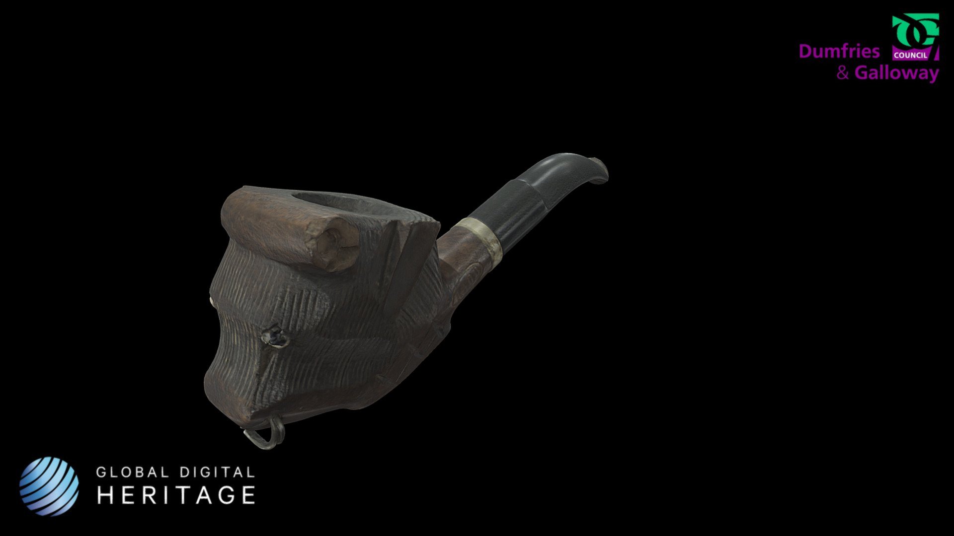 Bull's Head Tobacco Pipe